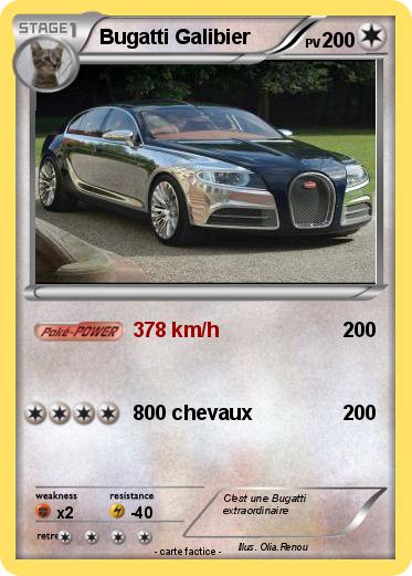 Pokemon Bugatti Galibier