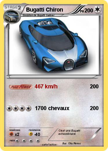 Pokemon Bugatti Chiron