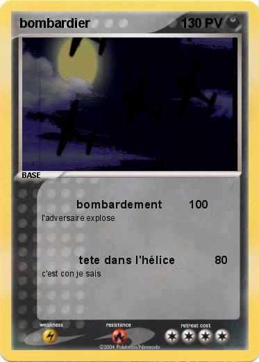 Pokemon bombardier
