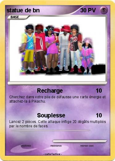 Pokemon statue de bn