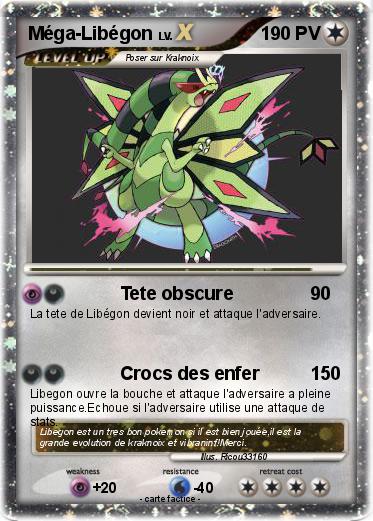 Pokemon Méga-Libégon