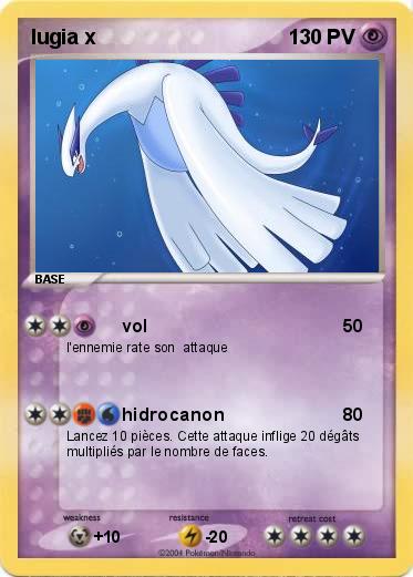 Pokemon lugia x