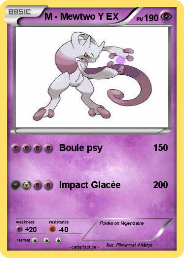 Pokemon M - Mewtwo Y EX