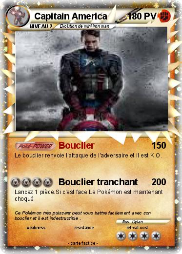 Pokemon Capitain America