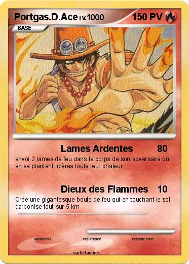 Pokemon Portgas.D.Ace