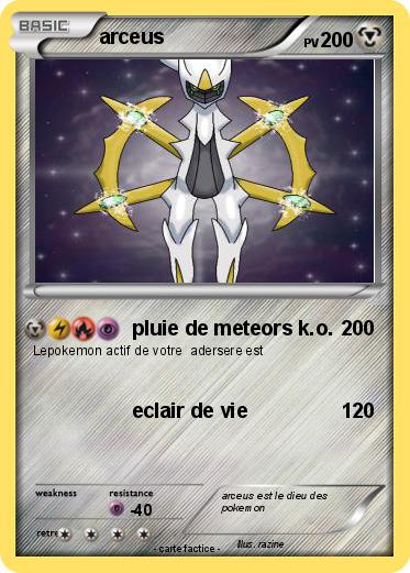 Pokemon arceus