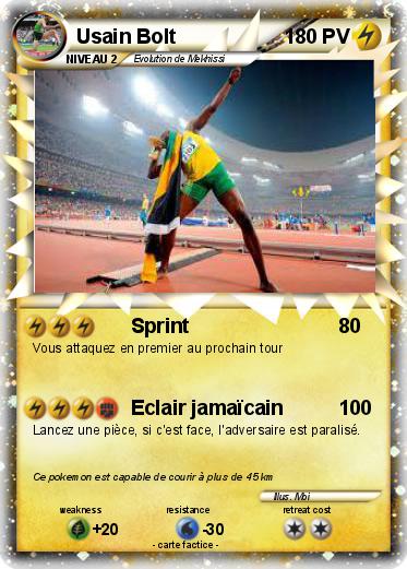 Pokemon Usain Bolt