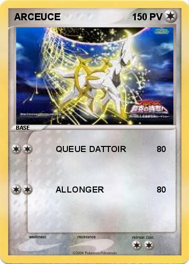 Pokemon ARCEUCE