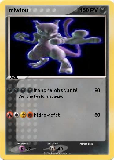Pokemon miwtou