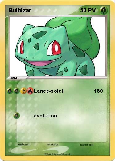 Pokemon Bulbizar                             