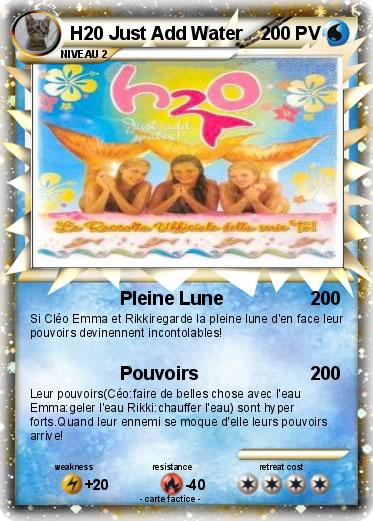 Pokemon H20 Just Add Water