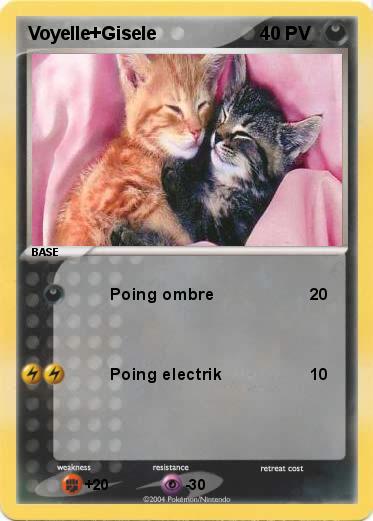 Pokemon Voyelle+Gisele
