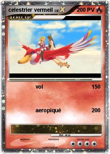 Pokemon celestrier vermeil