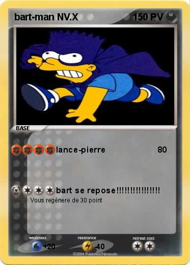 Pokemon bart-man NV.X