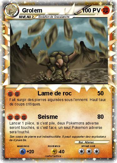 Pokemon Grolem