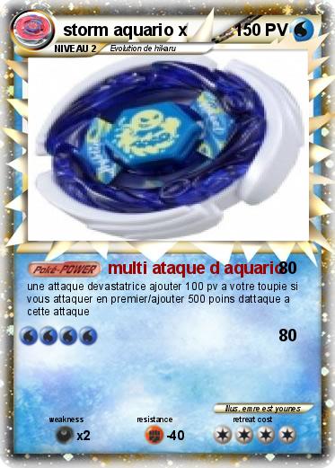Pokemon storm aquario x