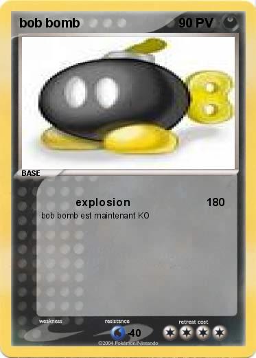 Pokemon bob bomb