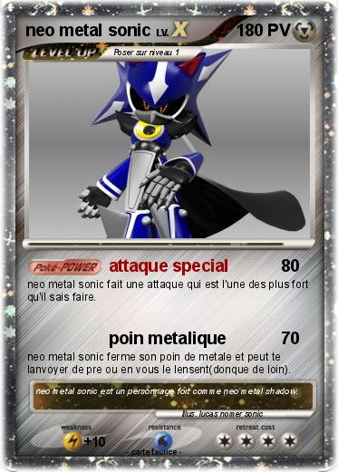 Pokemon neo metal sonic