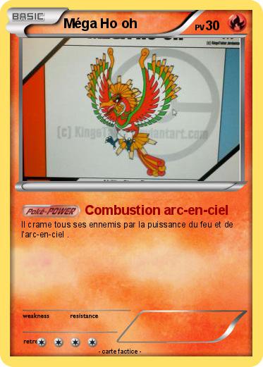 Pokemon Méga Ho oh