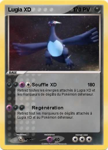 Pokemon Lugia XD                            1