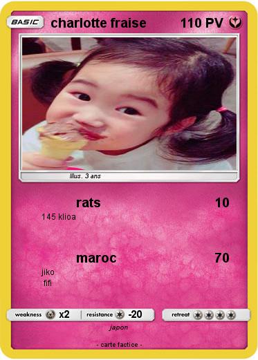 Pokemon charlotte fraise