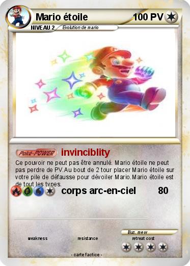 Pokemon Mario étoile