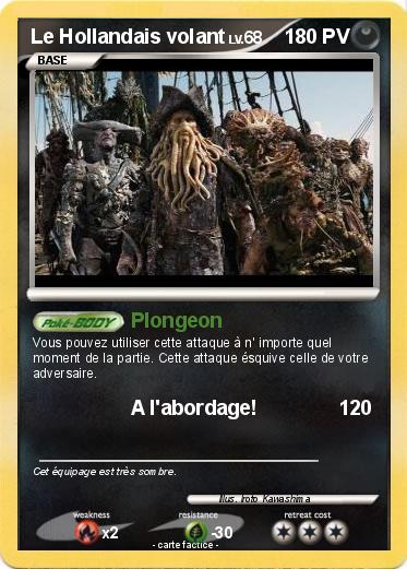 Pokemon Le Hollandais volant