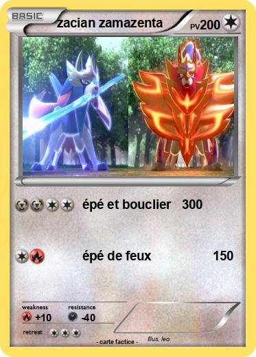 Pokemon zacian zamazenta