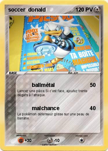 Pokemon soccer  donald