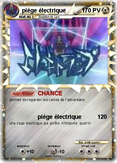 Pokemon piège électrique