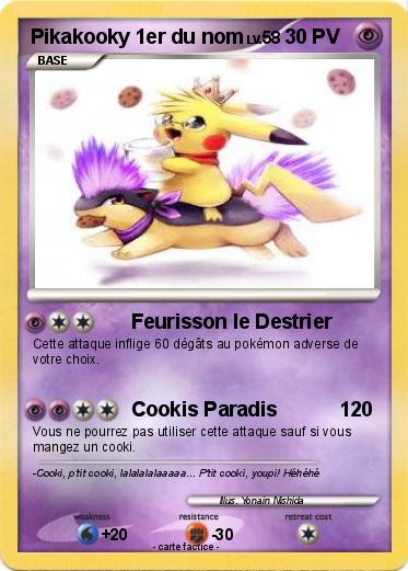Pokemon Pikakooky 1er du nom