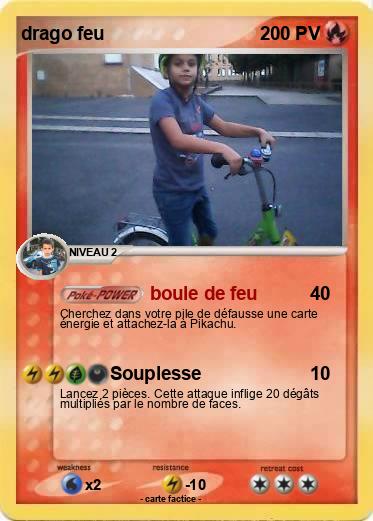 Pokemon drago feu