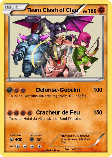 Pokemon Team Clash of Clan