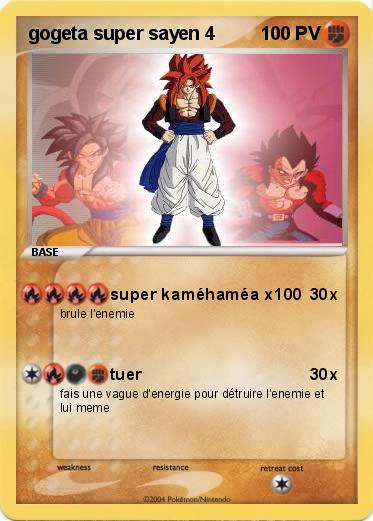 Pokemon gogeta super sayen 4