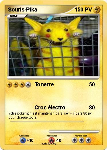Pokemon Souris-Pika