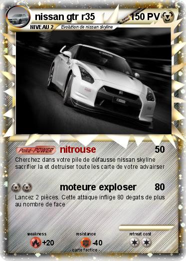 Pokemon nissan gtr r35