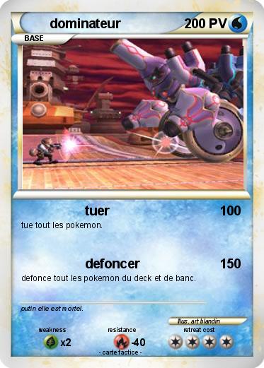 Pokemon dominateur