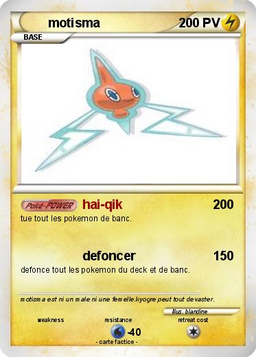 Pokemon motisma