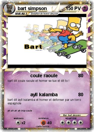 Pokemon bart simpson