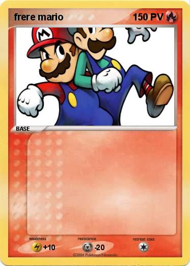 Pokemon frere mario