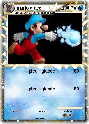 Pokemon mario glace