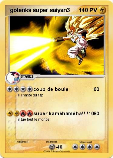 Pokemon  gotenks super saiyan3