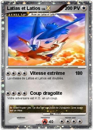 Pokemon Latias et Latios