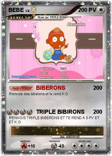 Pokemon BEBE