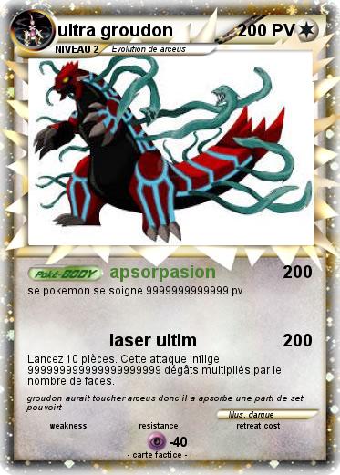 Pokemon ultra groudon