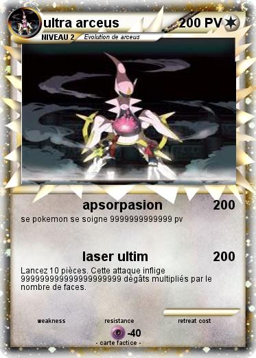 Pokemon ultra arceus