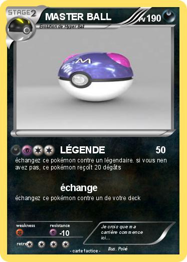Pokemon MASTER BALL