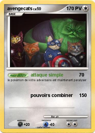 Pokemon avengecats