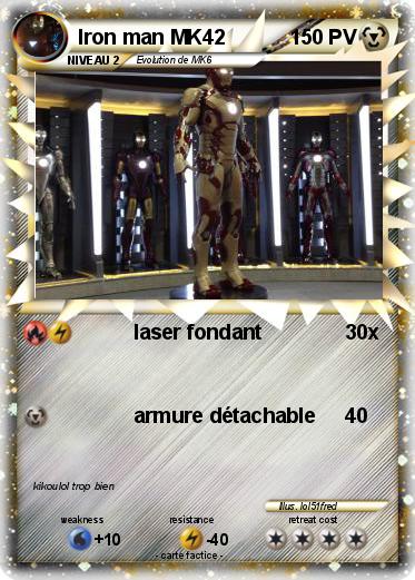 Pokemon Iron man MK42