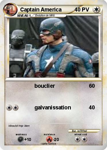 Pokemon Captain America